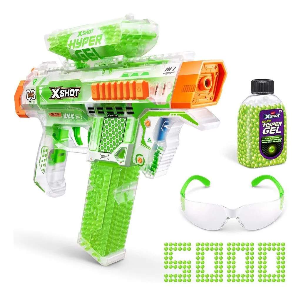 X-SHOT HYPER GEL GLOW IN THE DARK