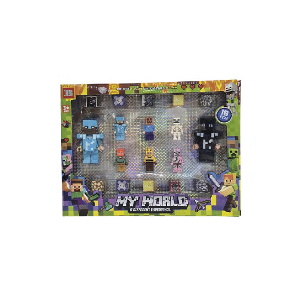 [817305JUG] BLOQUES MAGNETICOS 10 CUBOS (23203)