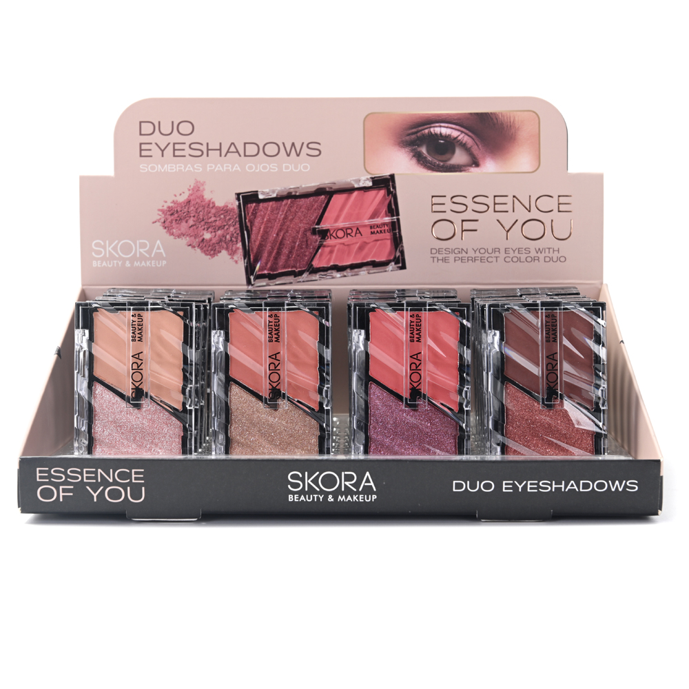 SOMBRAS PARA OJOS 2 TONOS SKORA