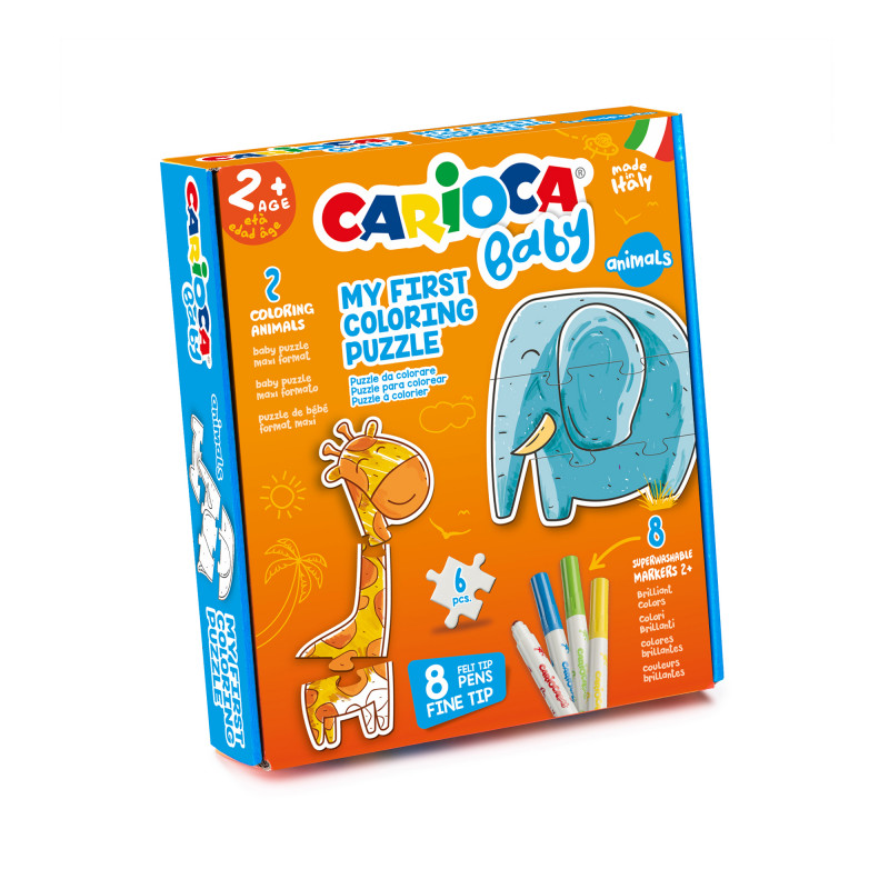[8143079] BABY ROMPECABEZA ANIMALES CARIOCA