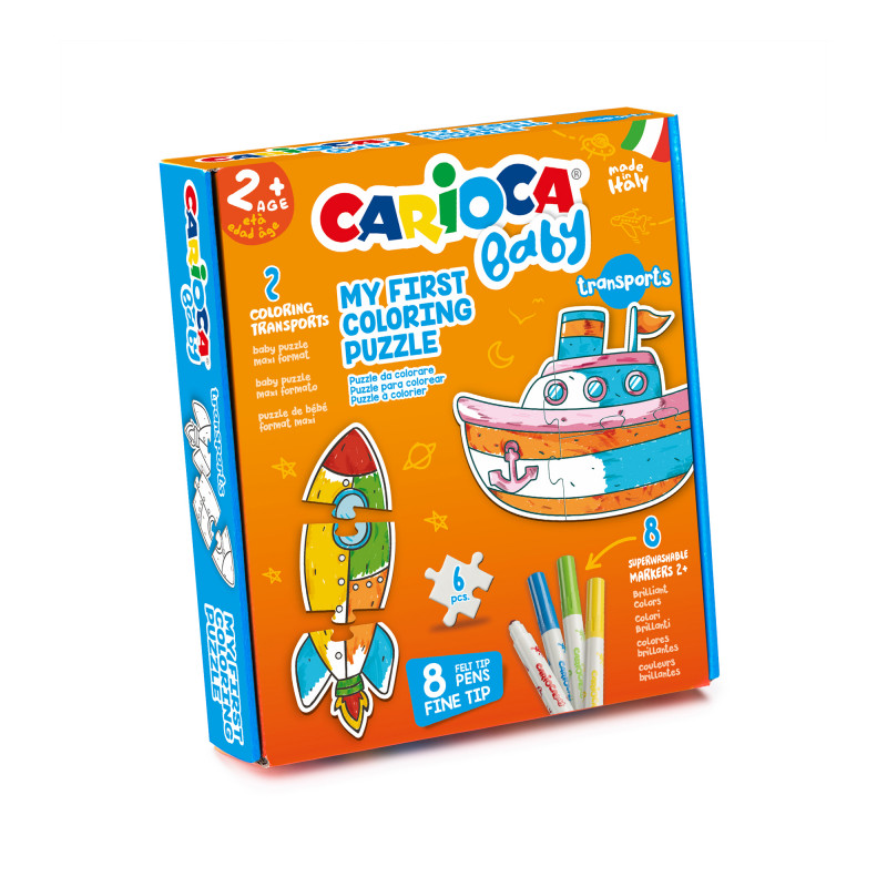 [8143080] BABY ROMPECABEZA TRANSPORTE CARIOCA