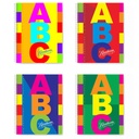 CUADERNO RIVADAVIA ABC CON ESPIRAL T/D 21x27 - 60 Hjs Rayadas
