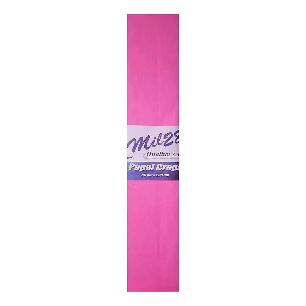 [68011] PAPEL CREPE ROSA 50x200 CM (SOLO x10 UNIDADES)