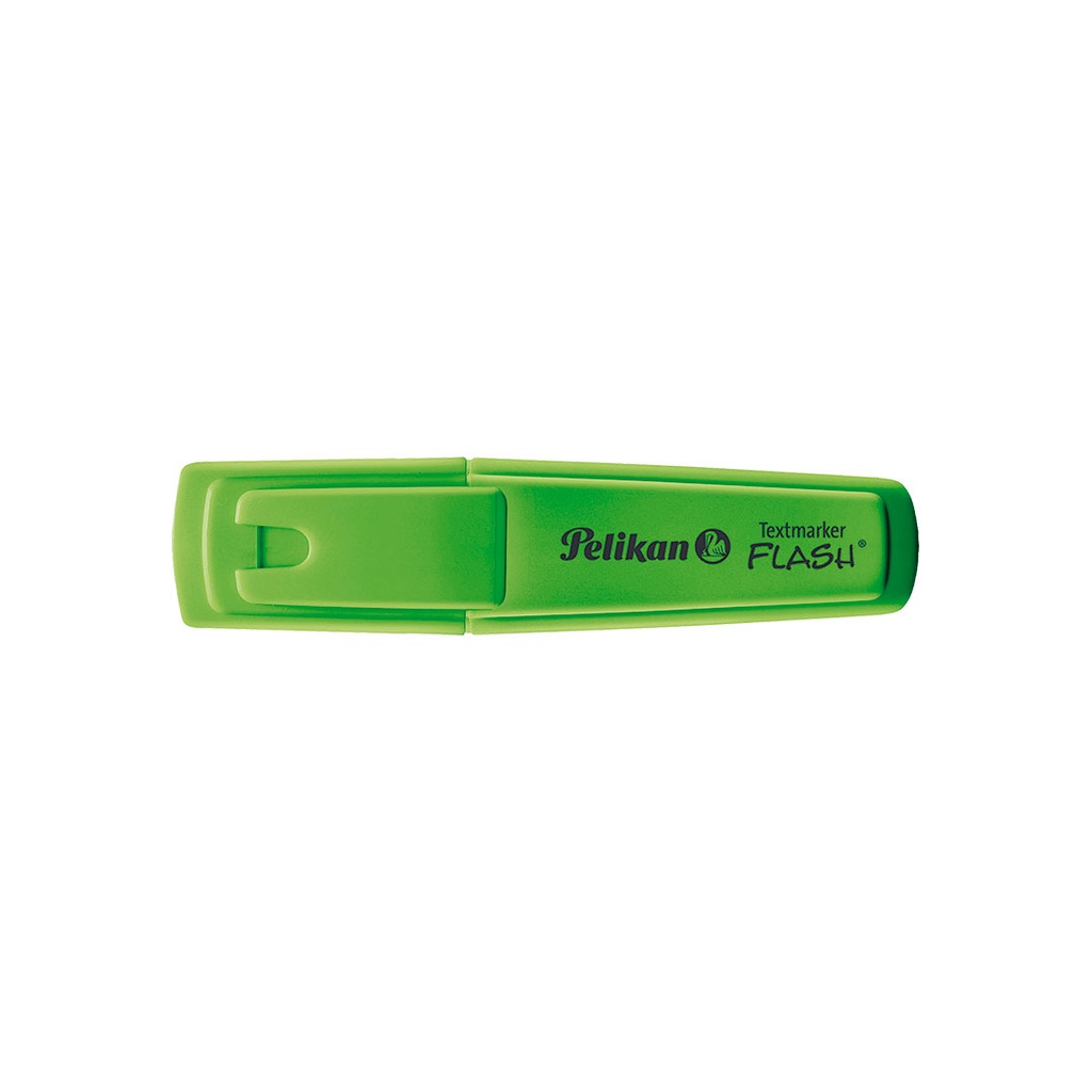 RESALTADOR FLASH VERDE FLUO PELIKAN