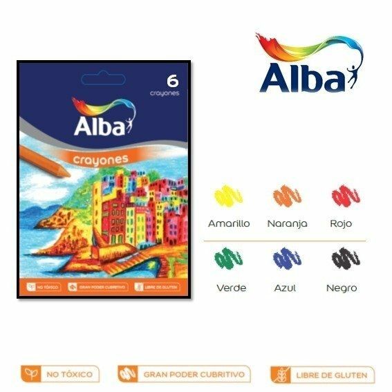 [68700998846] Crayones Alba Trad. Chico x6