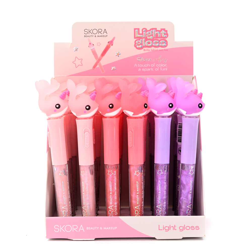 [841740] BRILLO LABIAL INFANTIL CON LUZ SKORA