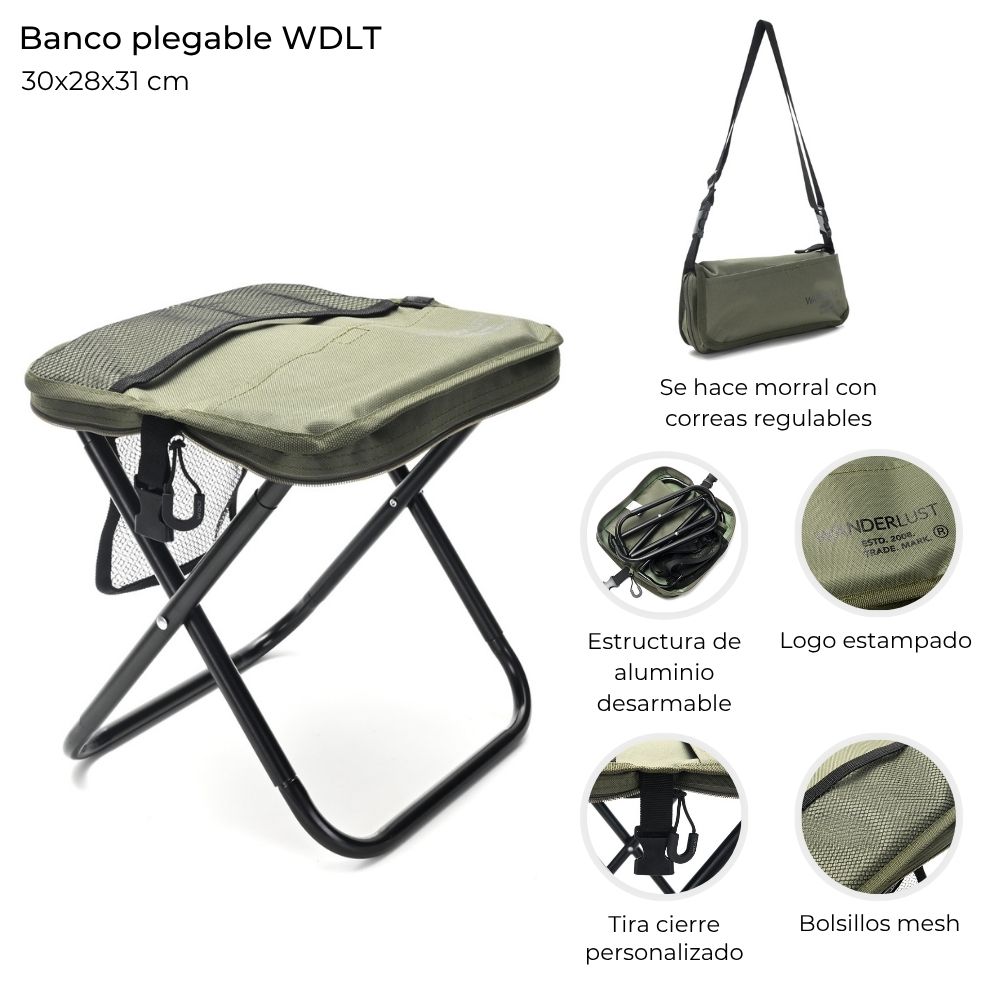 BANCO PLEGABLE WDLT CONVERTIBLE A MORRAL 30x28x31 CM