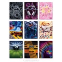 CUADERNO A4 ESPIRALADO MY WORLD RIVADAVIA - 150 Hjs Cuadriculado
