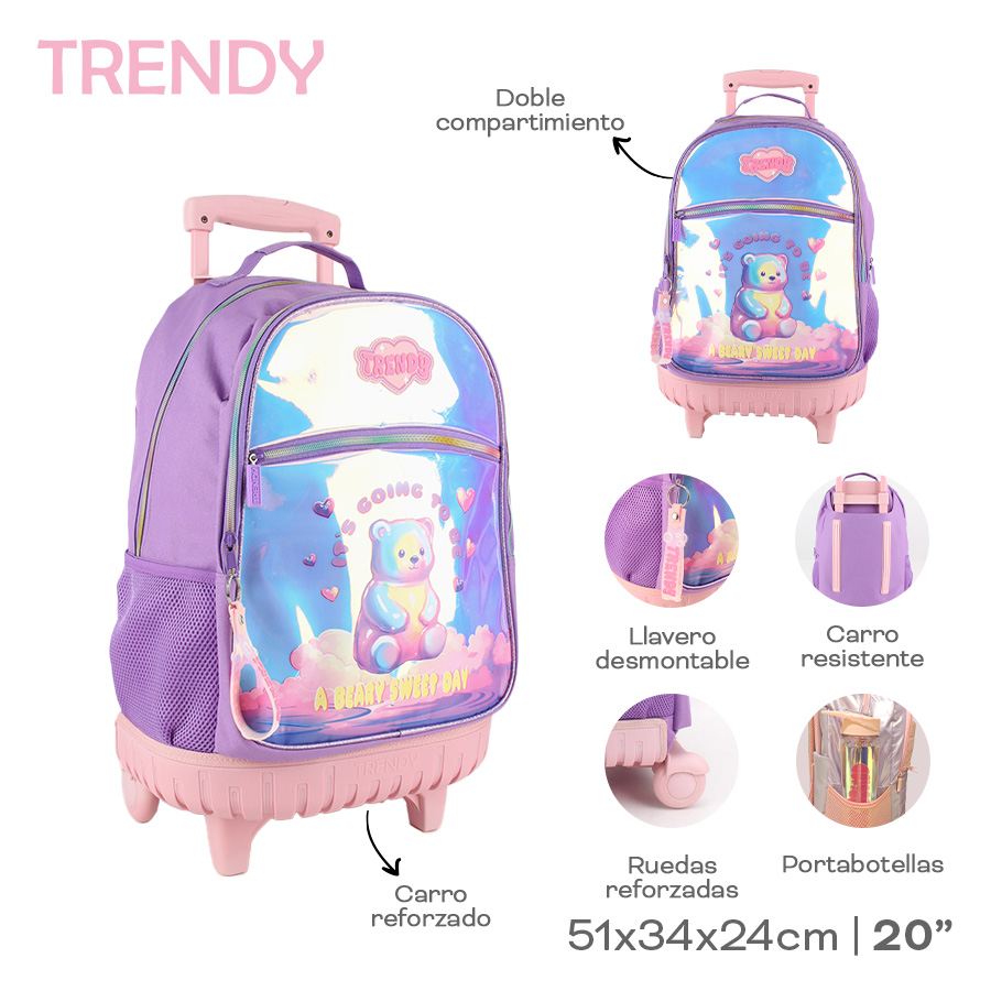 MOCHILA CARRO TRENDY