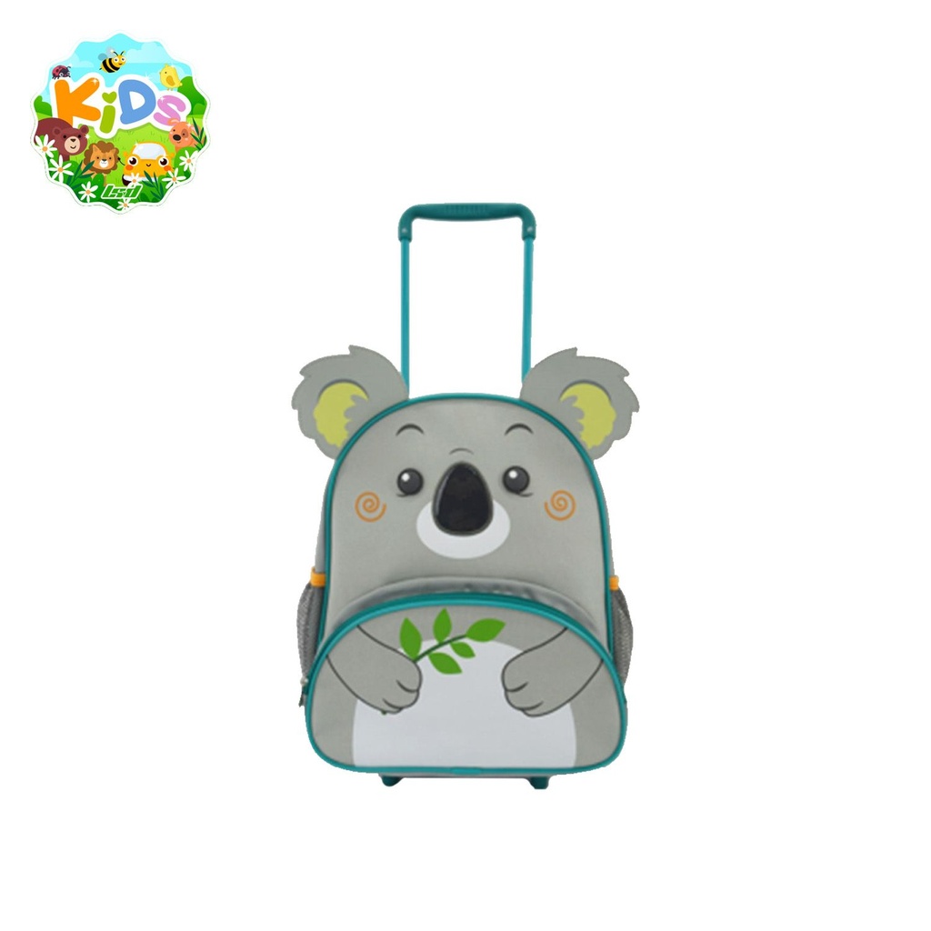 MOCHILA CON CARRO INFANTIL ANIMALITOS