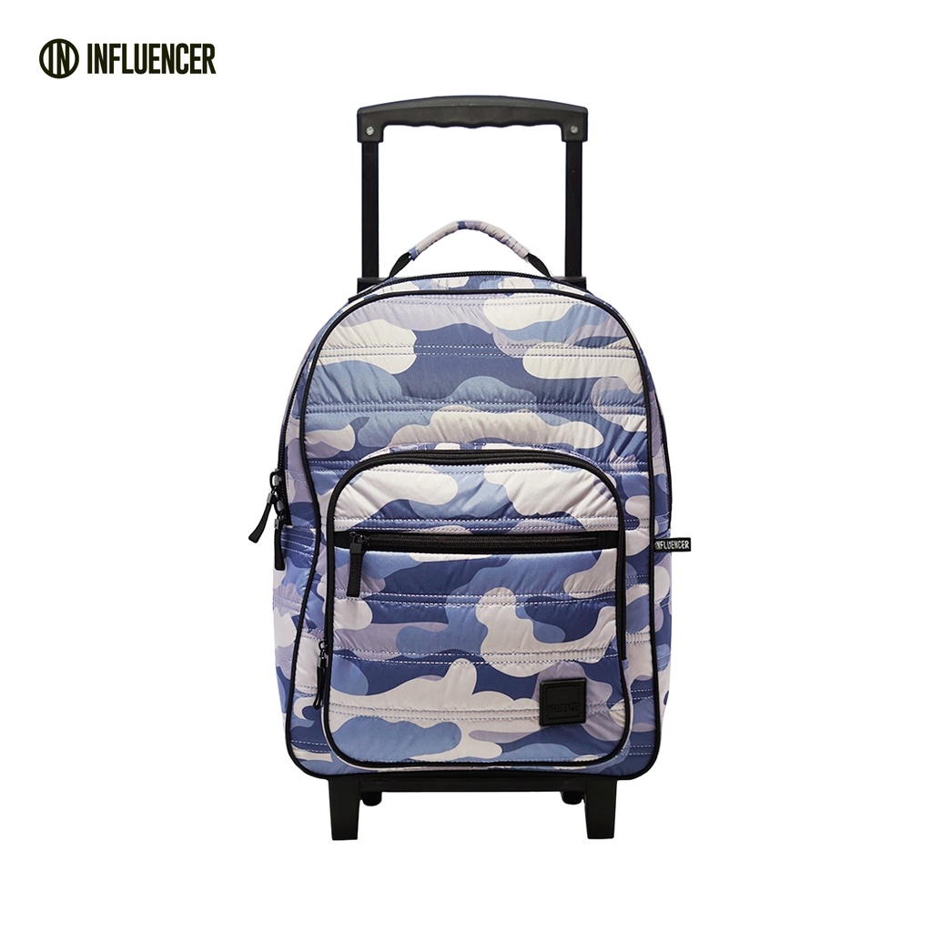[368.3031-AZU] MOCHILA C/CARRO INFLUENCER (Azul)