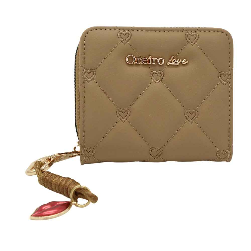 [529722-BEI] BILLETERA OREIRO LOVE (Beige)