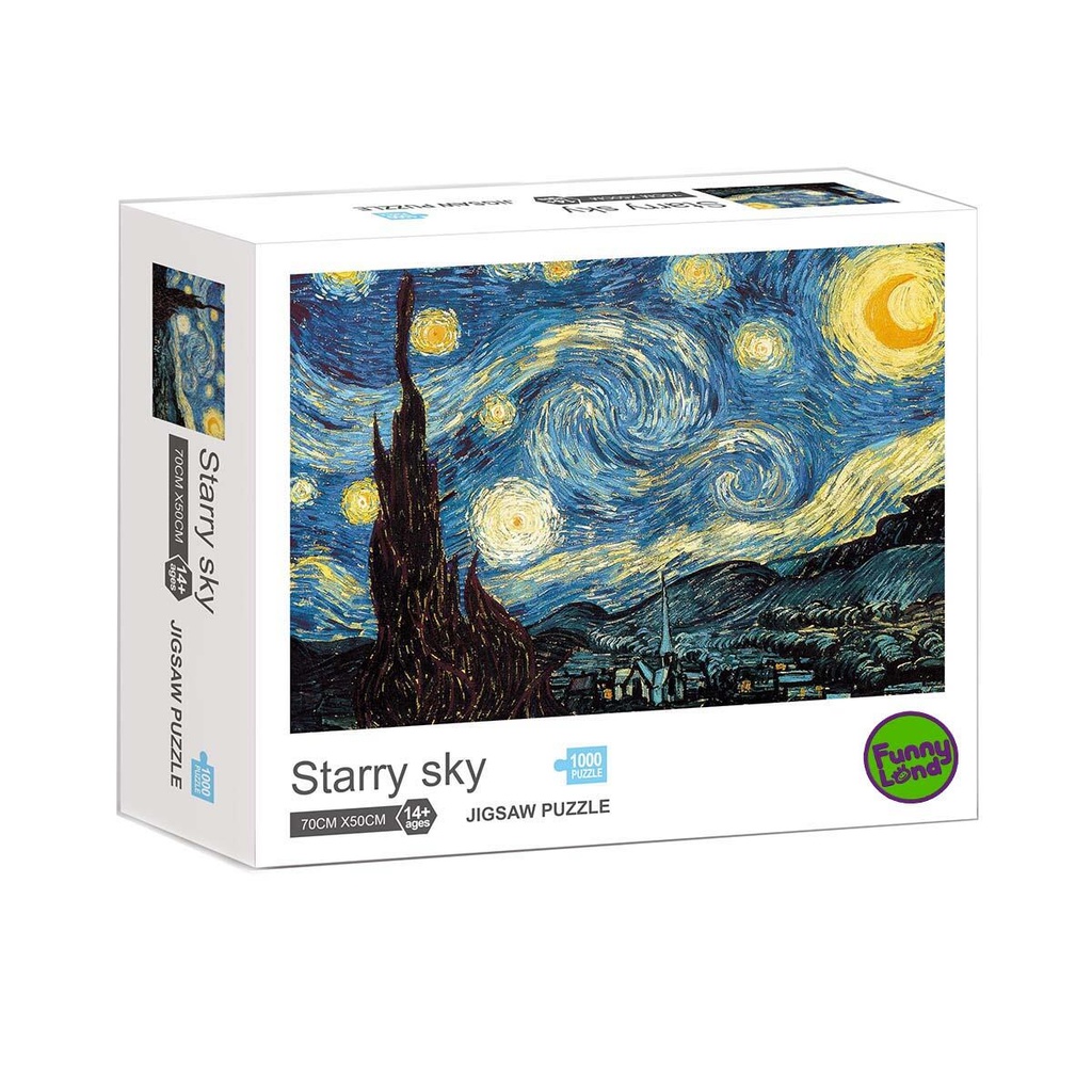 ROMPECABEZAS 1000 PIEZAS 70x50CM NOCHE ESTRELLADA CRESKO