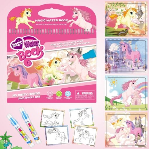 [67187] LIBRITO PARA PINTAR UNICORNIO (2015A)