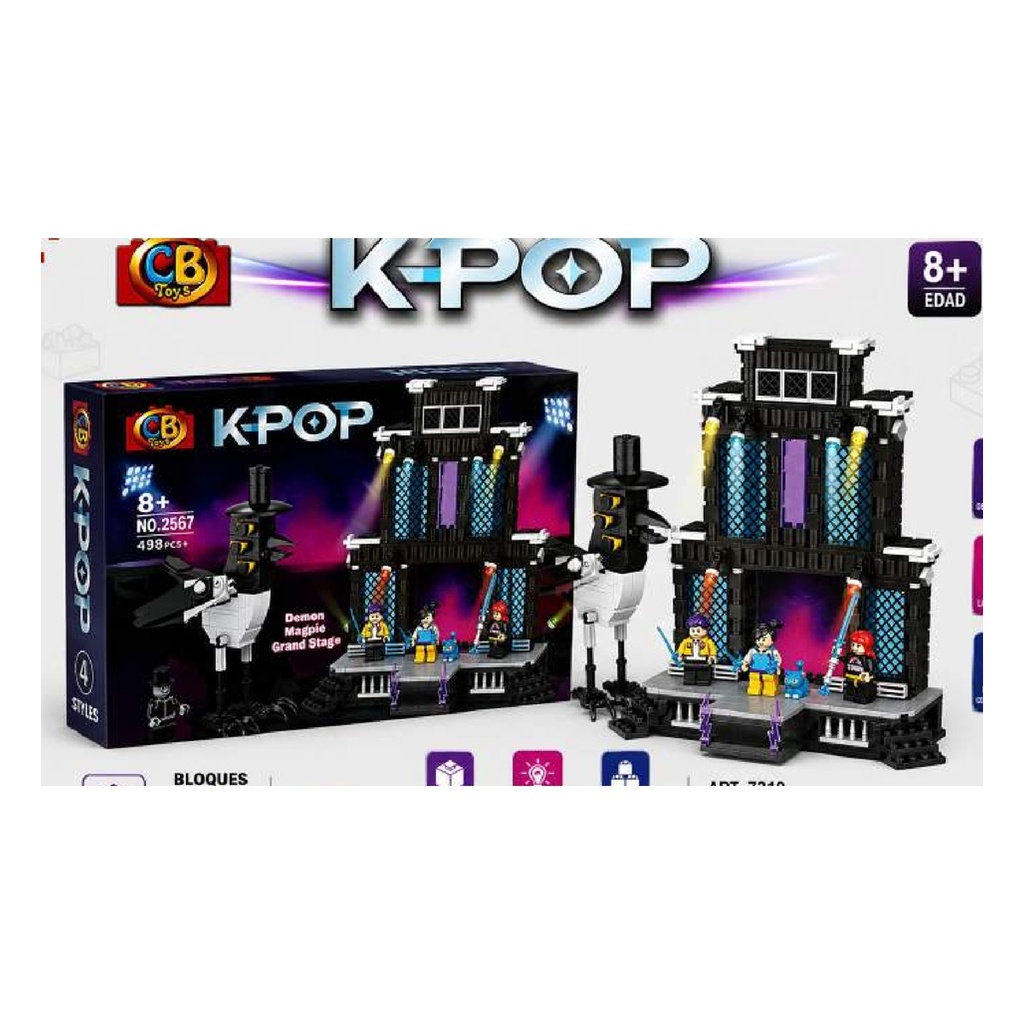 [817319] BLOQUES K-POP 498 PIEZAS (2567)