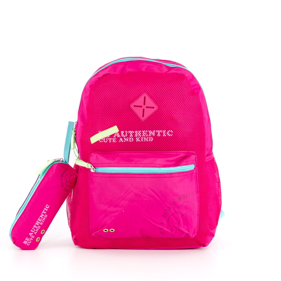 SET MOCHILA ESCOLAR + CARTUCHERA BAGCHERRY (3440005)