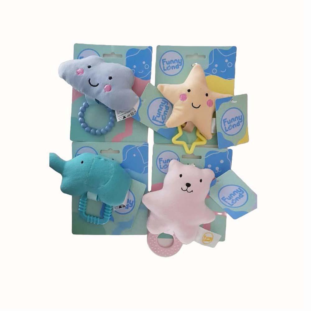 [81FL568] PELUCHE RELLENO CON MORDILLO PLASTICO CRESKO