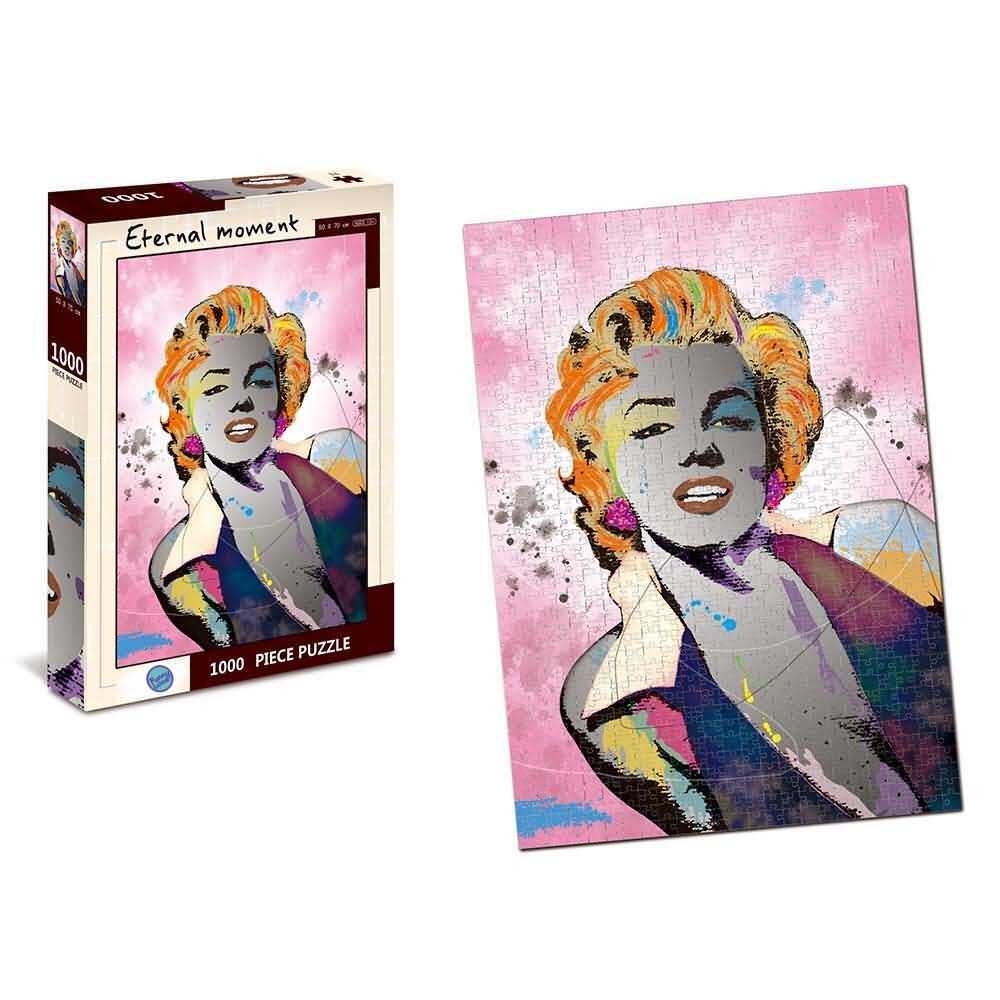 [81FT813] ROMPECABEZAS 1000 PIEZAS 70x50CM MARILYN MONROE CRESKO