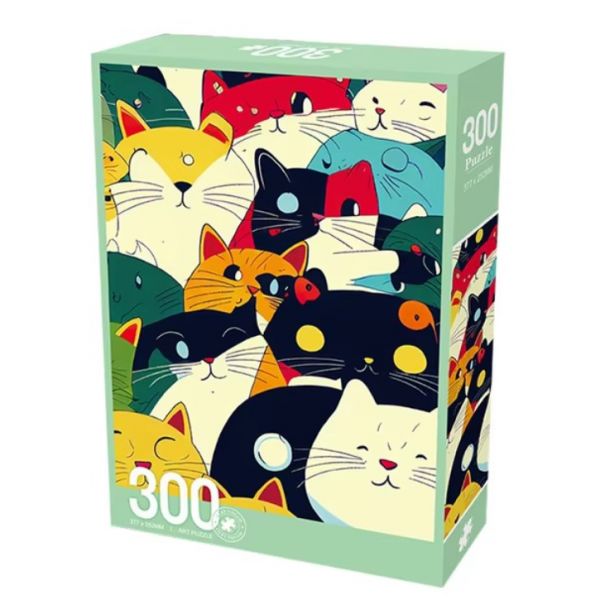 [81FT892] ROMPECABEZAS 300 PIEZAS GROUP CUTE 37X25 CM CRESKO
