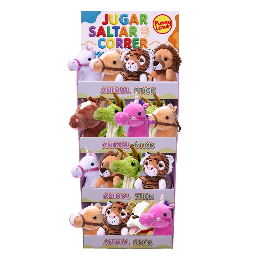 [81WO758] PELUCHES CON PALO PARA MONTAR