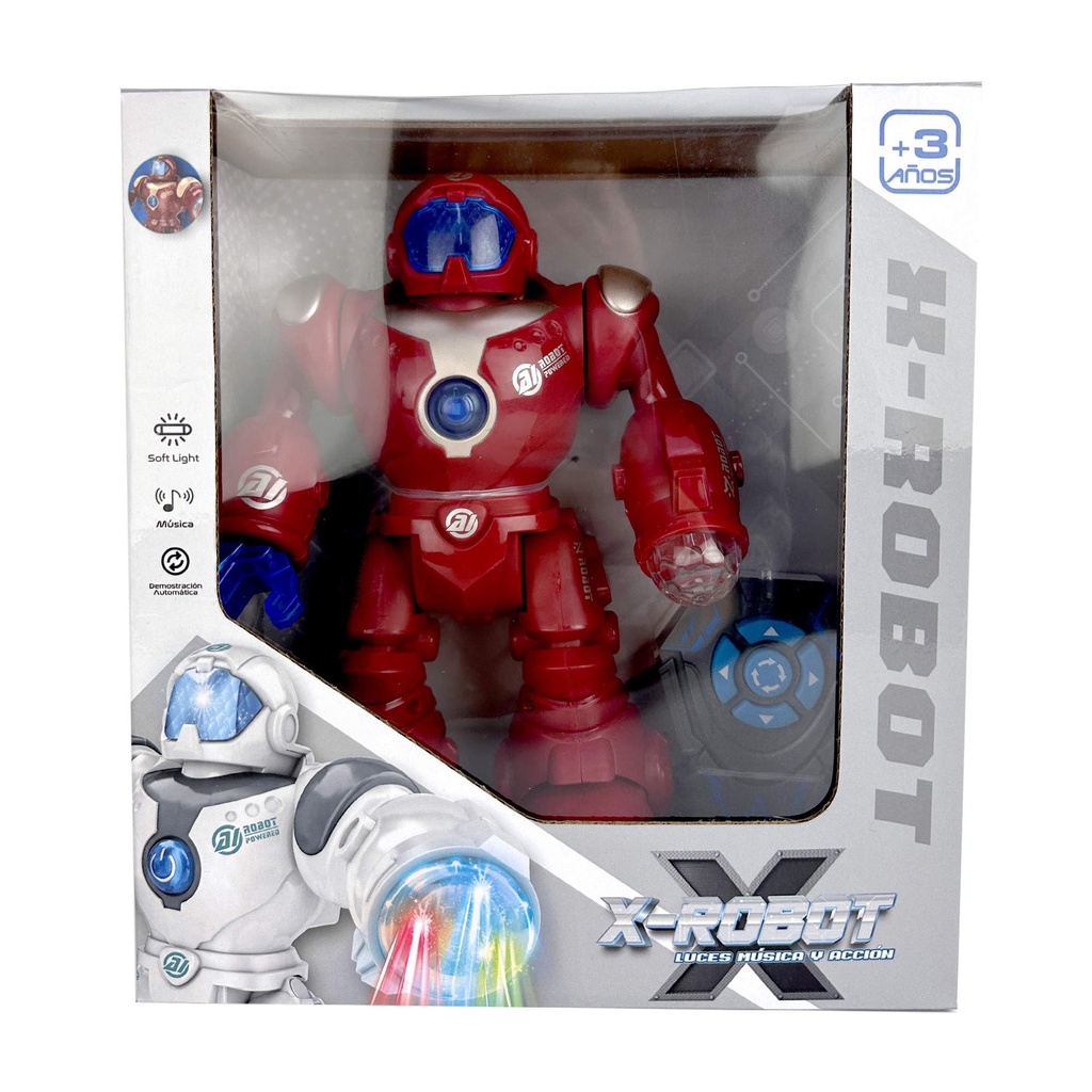 ROBOT LASER CON LUZ Y SONIDO A CONTROL