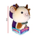PELUCHE VACA PELO LARGO 25 CM PHI PHI TOYS