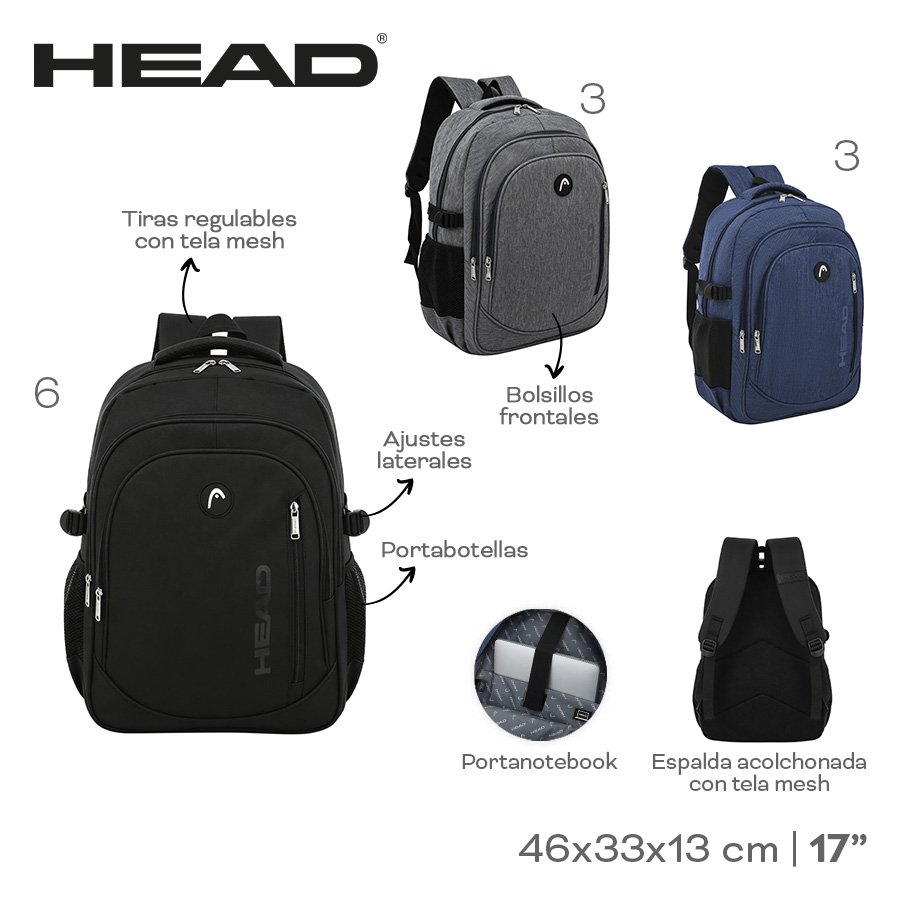 MOCHILA HEAD