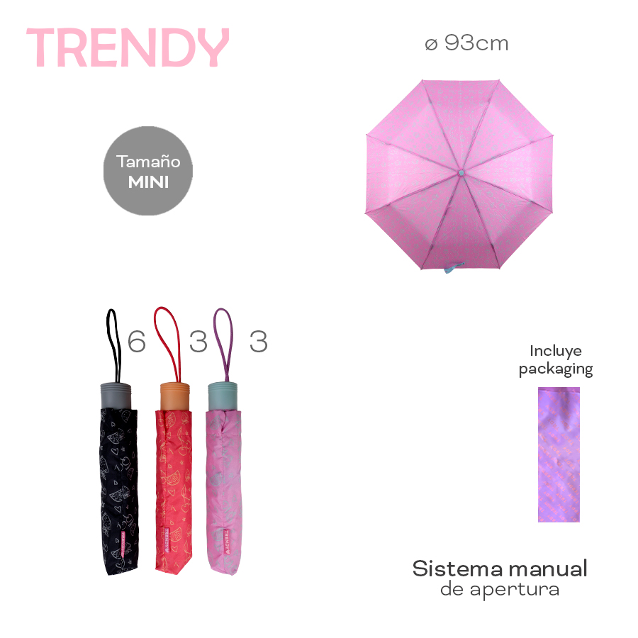 PARAGUAS TRENDY