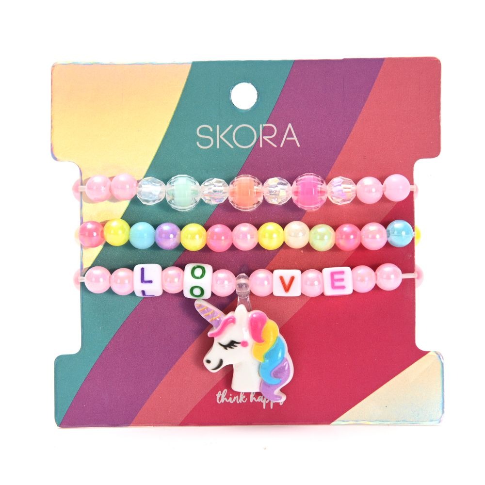 SET 3 PULSERAS INFANTIL SKORA