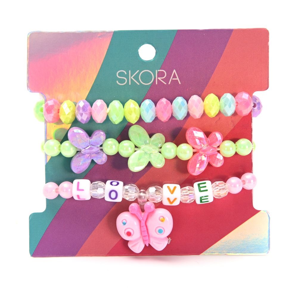 SET 3 PULSERAS INFANTIL SKORA