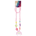 SET INFANTIL PULSERA Y COLGANTE SKORA