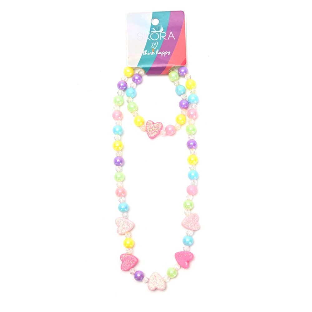 SET INFANTIL PULSERA Y COLGANTE SKORA
