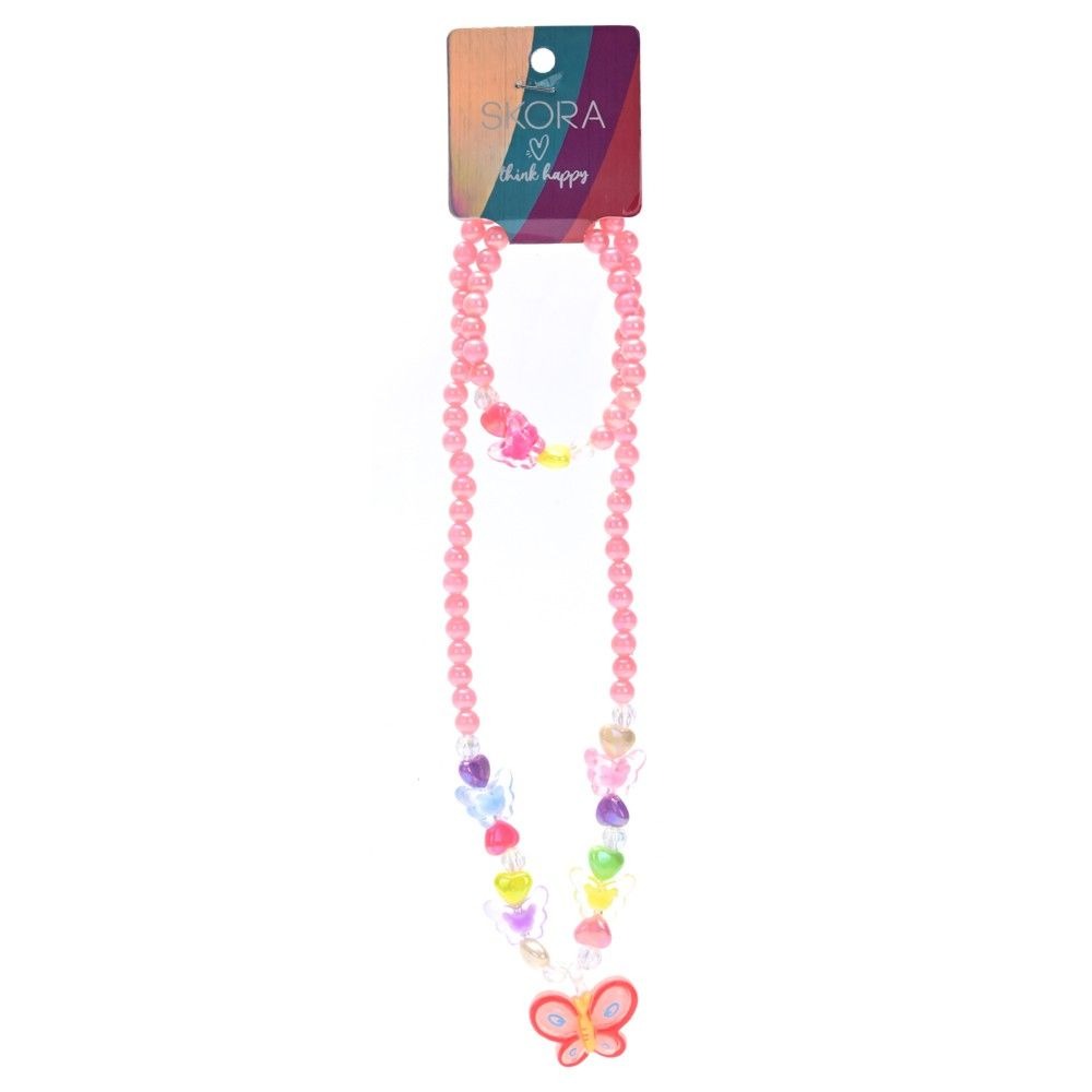 SET INFANTIL PULSERA Y COLGANTE SKORA