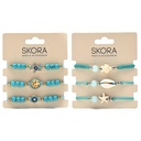 PULSERA CON CARACOLA DE CORDON SKORA