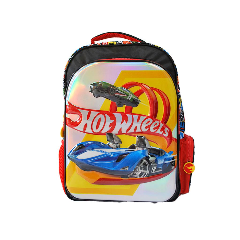 Mochila Hot Wheels 17" Jump Espalda
