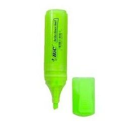 [6824286] Resaltador BIC Chato Text Verde