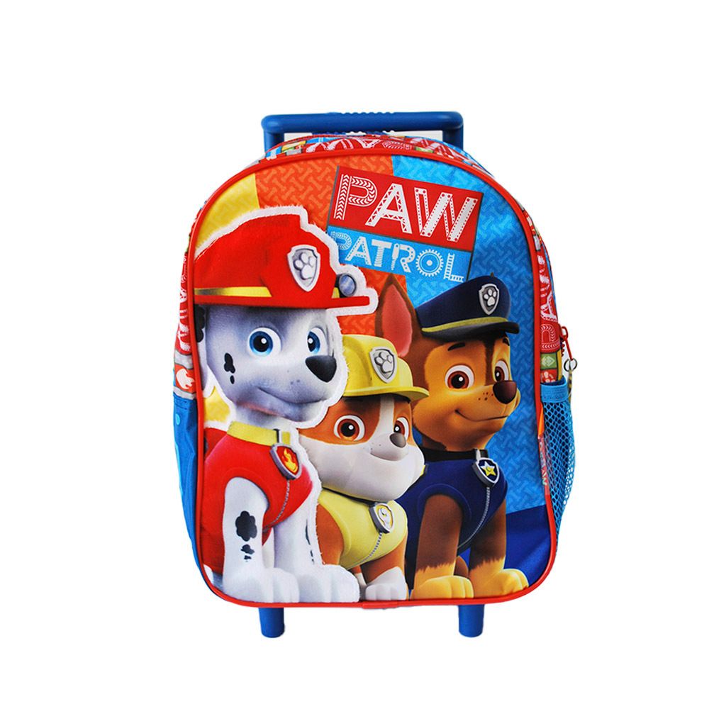 [365125] Mochila Paw Patrol 12" c/carro