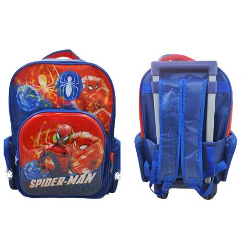 [331217] Mochila Spiderman 12" c/carro
