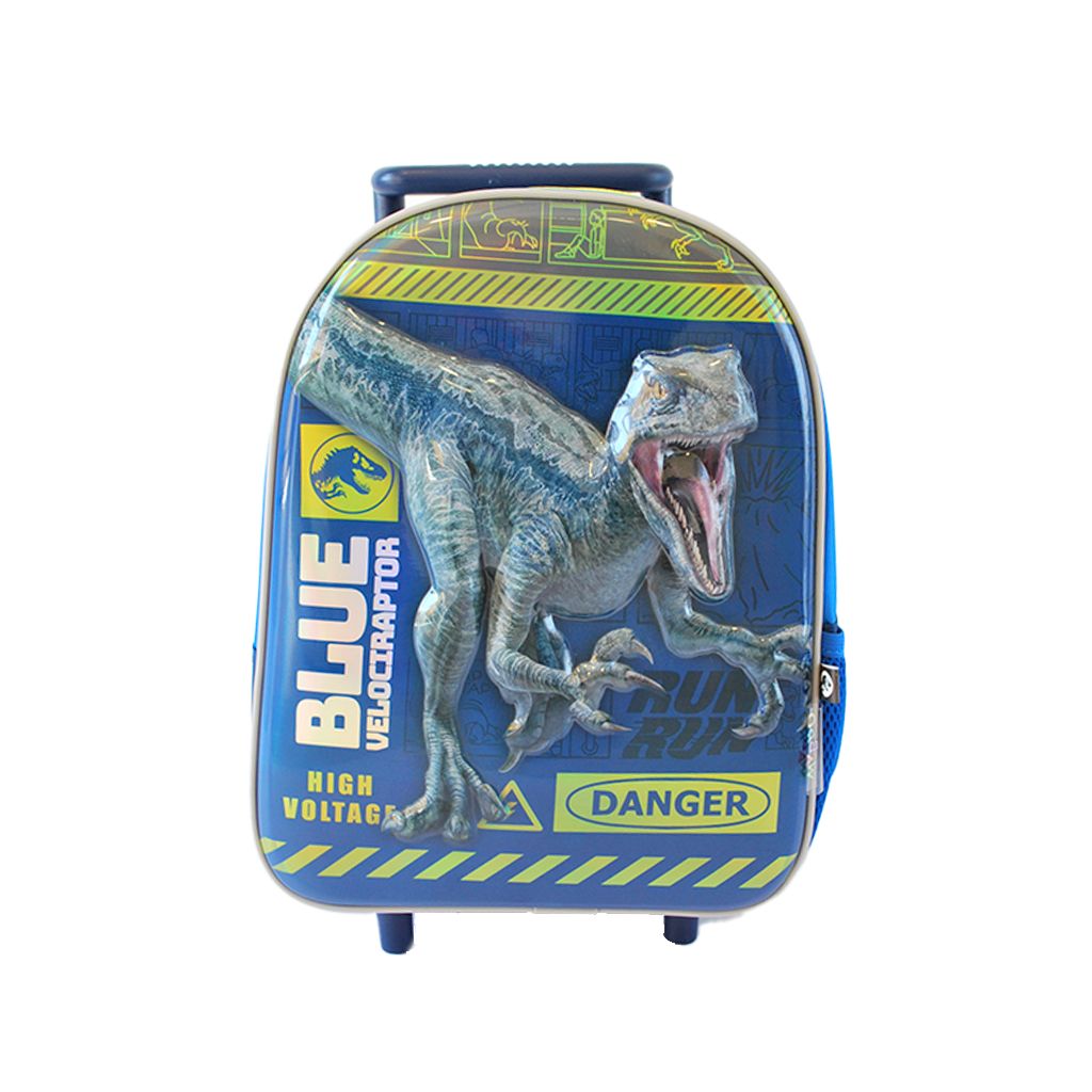 [333119] Mochila Jurassic World 12" Velociraptor c/carro