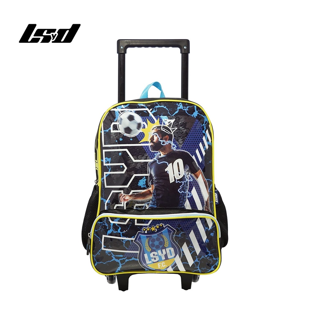 [394.20002-AZU] Mochila Carro Futbol 16" (Azul)
