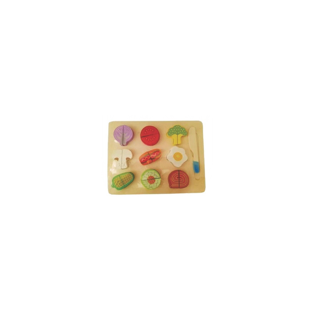 [816267] Rompecabeza Hortalizas c/cuchillo (BM-307)