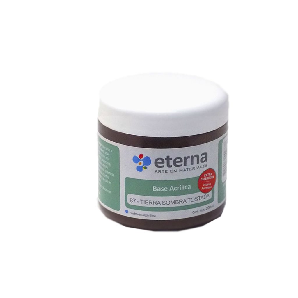 Base acrilica Sombra tostada 200ml Eterna