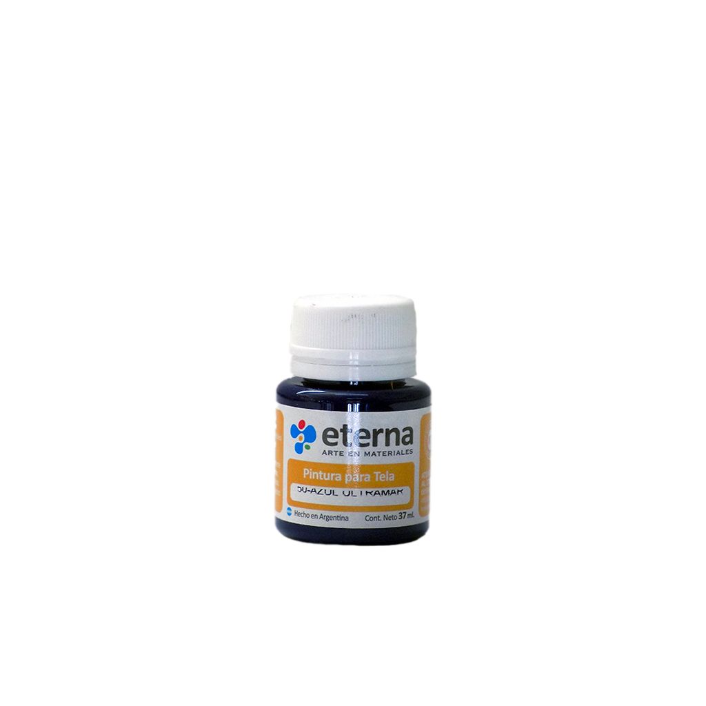 [6400050] Pintura tela azul ultramar 37 ml Eterna