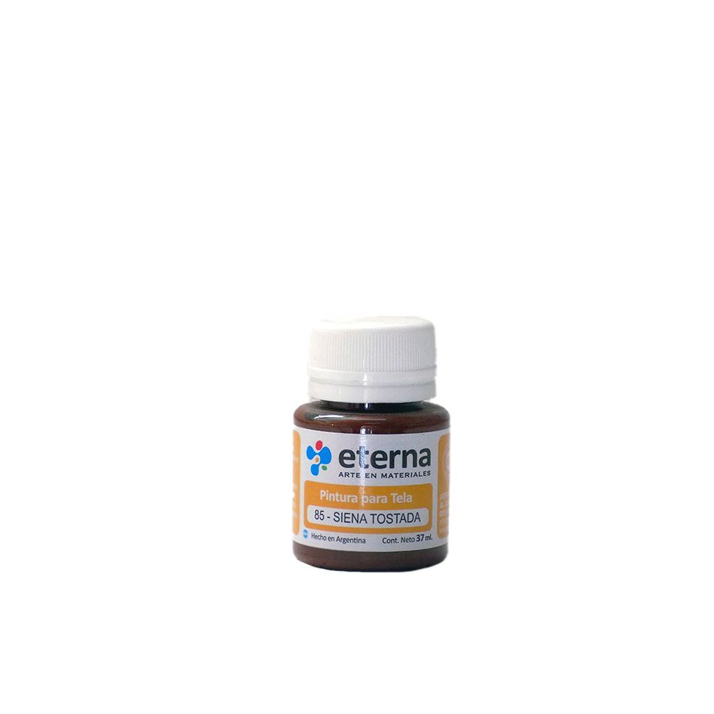 [6400085] Pintura tela siena tostada 37 ml Eterna