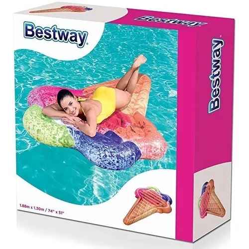 [8143550] COLCHONETA TERCIOPELADA COMFORT PLUSH 198 X 74 CM (B/8) BESTWAY (7192)
