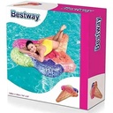 COLCHONETA TERCIOPELADA COMFORT PLUSH 198 X 74 CM (B/8) BESTWAY (7192)