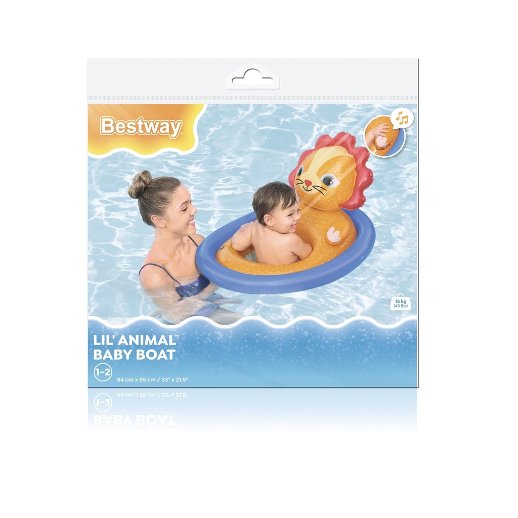 [8134180] INFLABLE ASIENTO ANIMAL B/4) BESTWAY (7516)