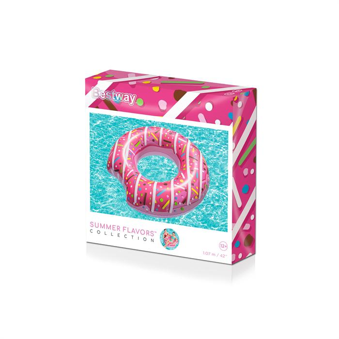 [8136118] INFLABLE SALVAVIDAS DONAS SURTIDAS 107 CM (B/12) BESTWAY (5475)