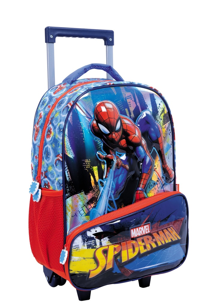 MOCHILA SPIDERMAN 17" CARRO CITY