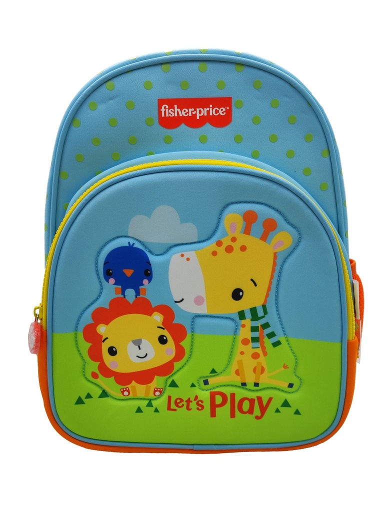 MOCHILA FISHER PRICE 12" AMIGOS